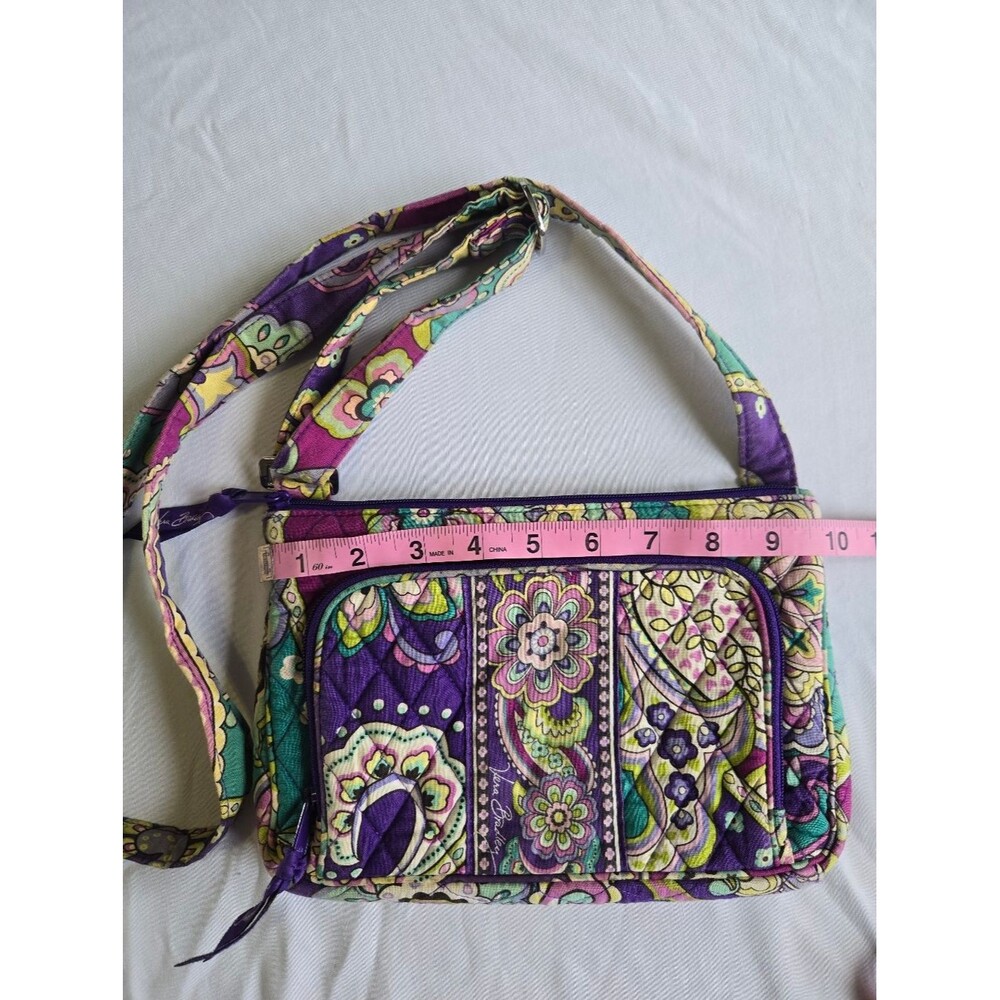 Vera Bradley Plum Crazy Little Hipster Crossbody Bag – Built-in Wallet💜🪻💟 - Picture 5 of 7